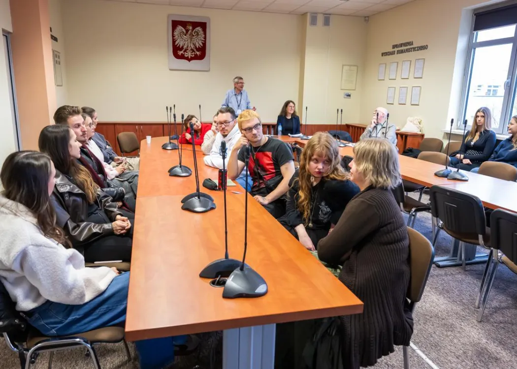 Konferencja „H.G. Wells i nowoczesność. Teksty, konteksty, (re)wizje”: widok na salę podczas oficjalnego otwarcia konferencji 
