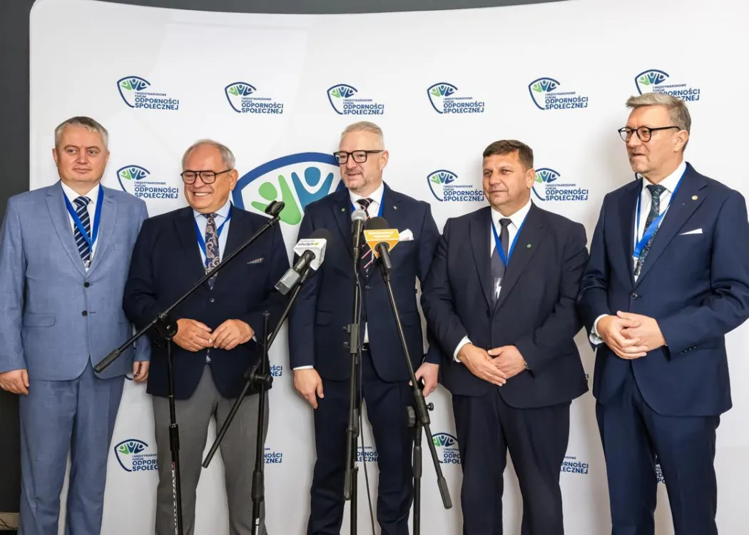 I Międzynarodowe Forum Odporności Społecznej: briefing prasowy 