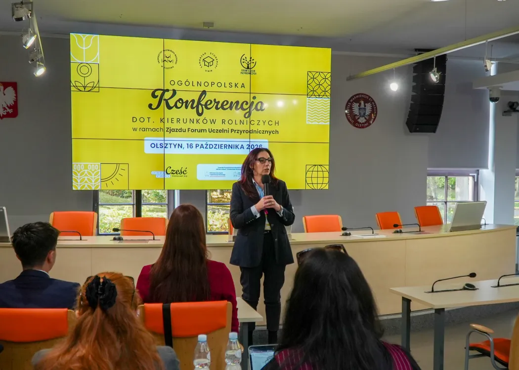 Konferencja dotycząca kierunków rolniczych: uczestnicy