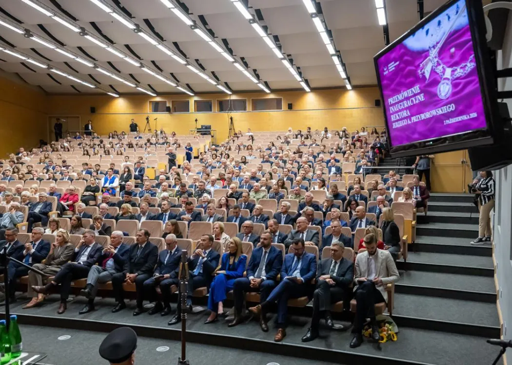 Inauguracja roku akademickiego 2026/2027: widok na widownię