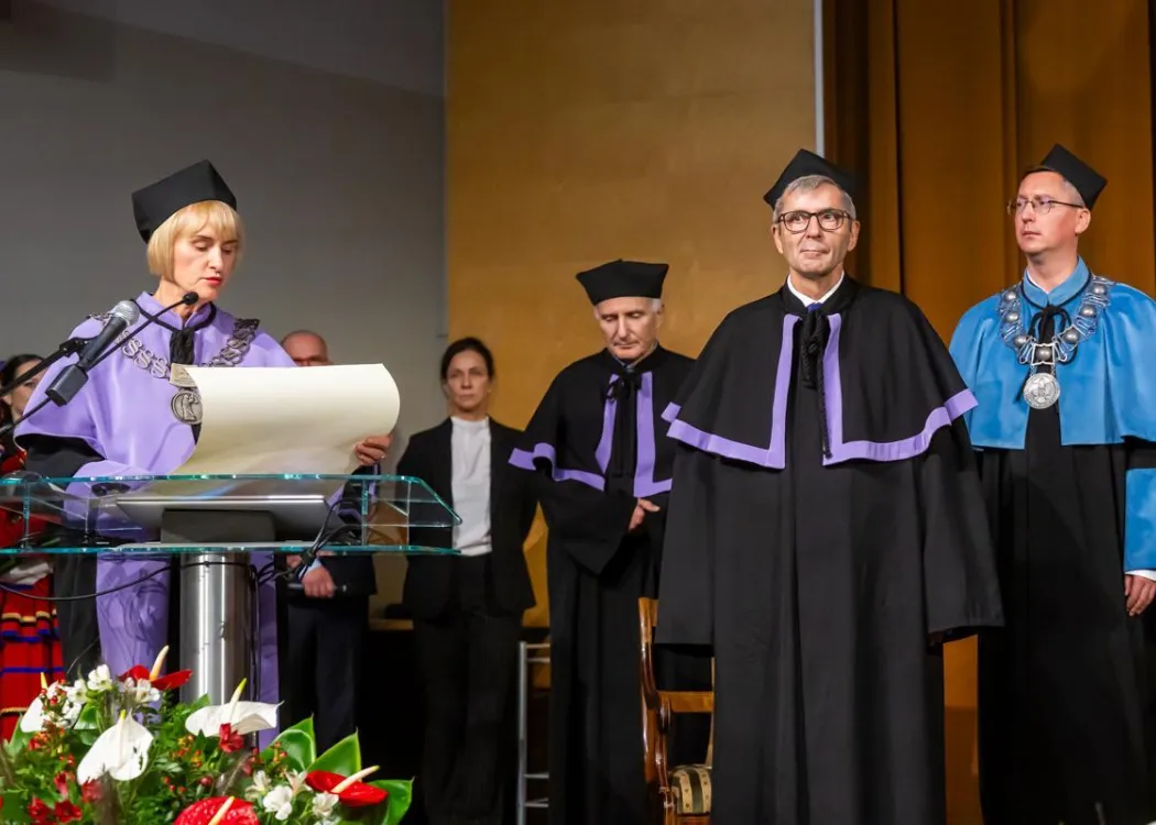 Inauguracja roku akademickiego 2026/2027: nadanie tytułu doktora honoris causa