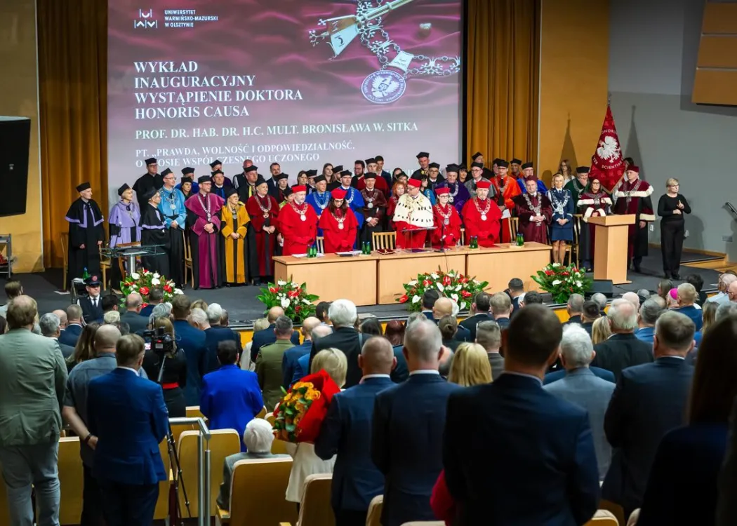 Inauguracja roku akademickiego 2026/2027: wykład inauguracyjny prof. Bronisława Sitka