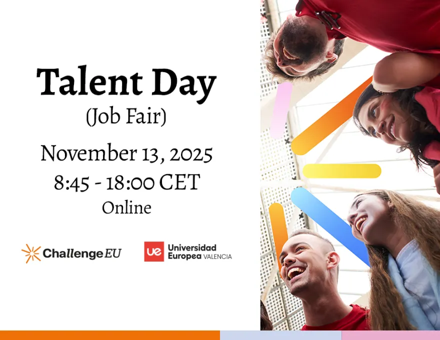 Grafika promująca Talent Day (Job Fair)