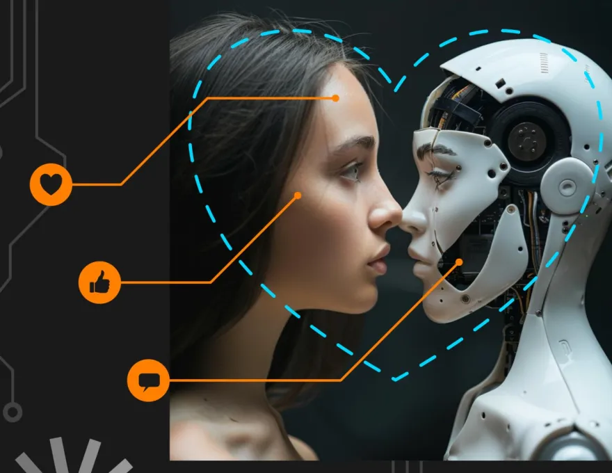 Grafika promująca debatę z cyklu "Human w digitalu" 
