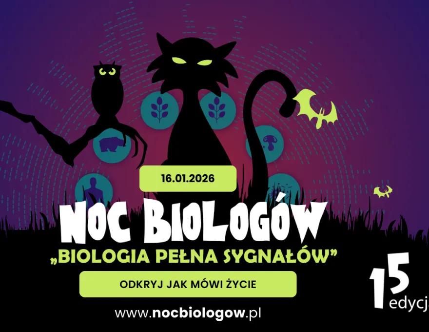 Plakat Nocy Biologów