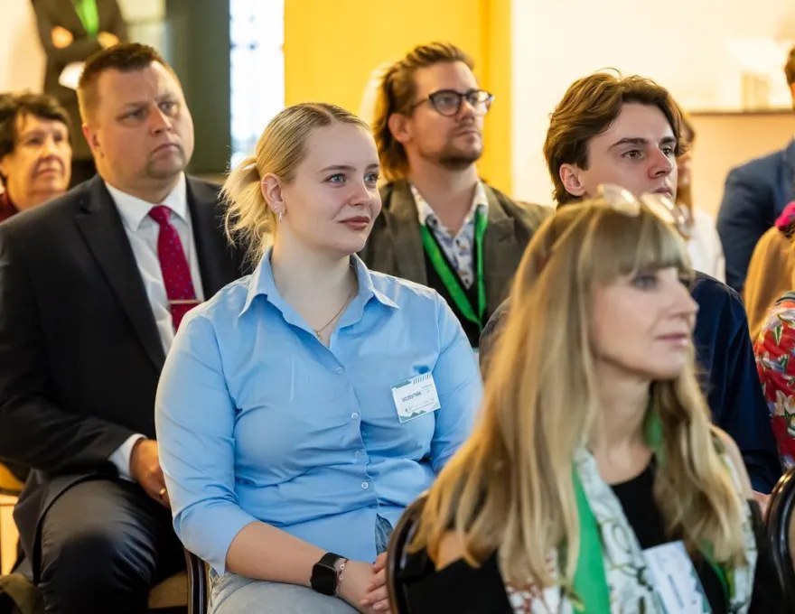 uczestnicy konferencji naukowej poświęconej hortiterapii w 2025 roku 