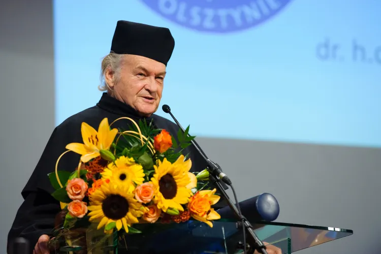 Jerzy Skolimowski, doktor honoris causa UWM w Olsztynie