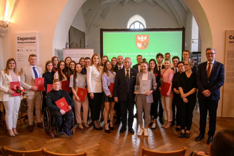 Stypendyści Marszałka Województwa