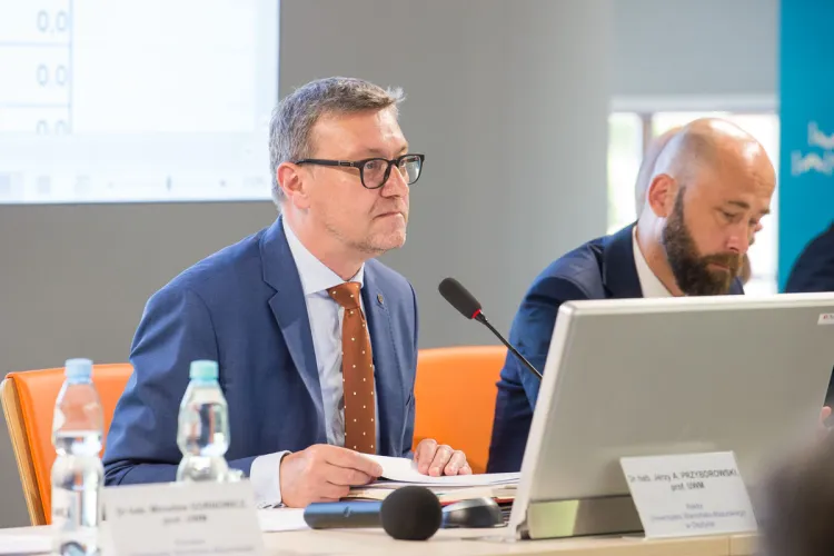 Prof. Jerzy Przyborowski i prof. Sławomir Przybyliński