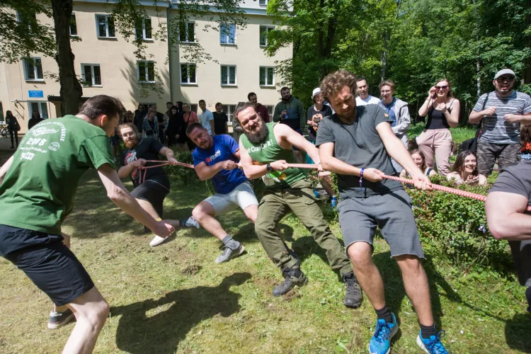 Bój Akademików 2023: przeciąganie liny