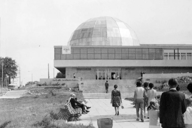 Olsztyńskie planetarium - zdjęcie sprzed 50 lat