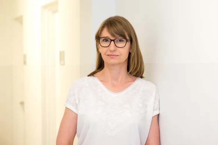 Dr inż. Beata Wieczorek z Wydziału Geoinżynierii UWM