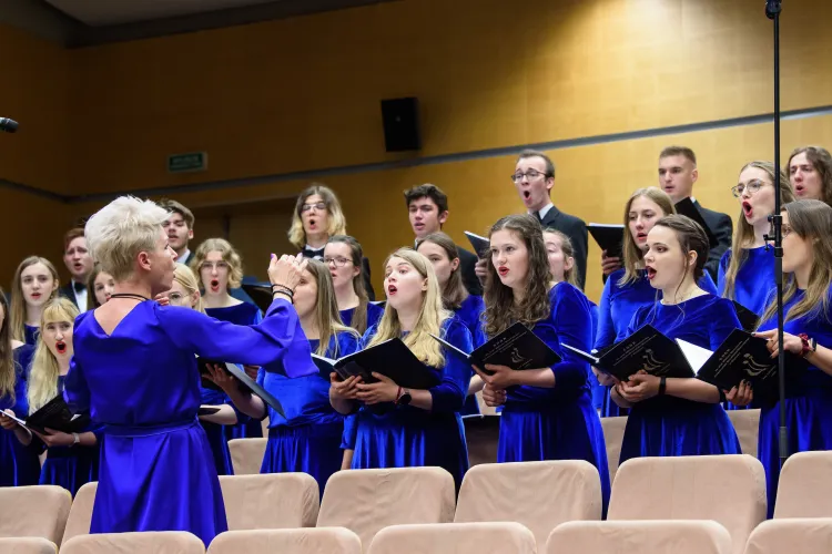 Chór im. prof. Wawrzyczka podczas Święta Uniwersytetu