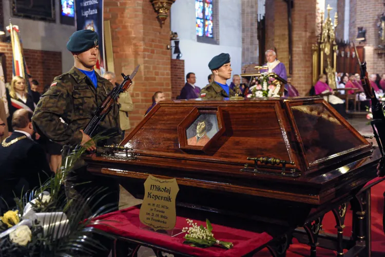 Pogrzeb Mikołaja Kopernika w 2010, fot. archiwum UWM