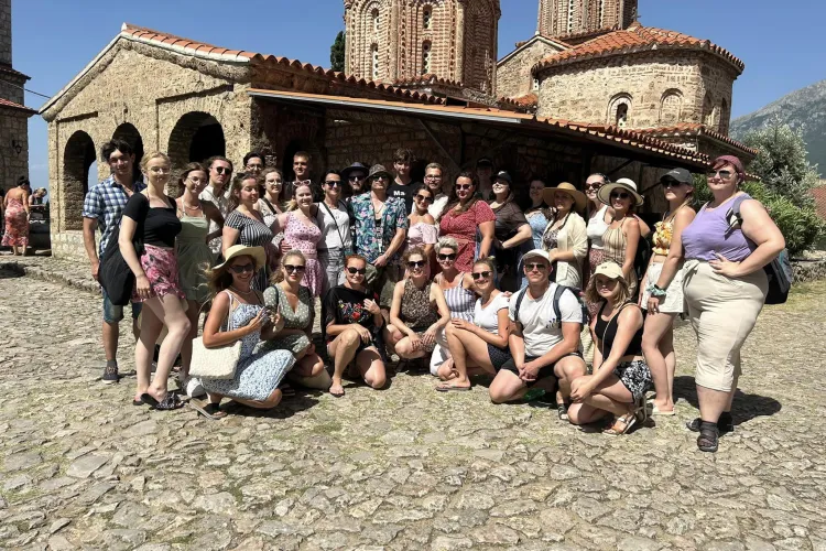 Chór im. prof. Wawrzyczka w Macedonii