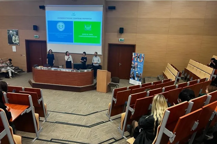 Spotkanie w Auli Dietrichów na Wydziale Humanistycznym