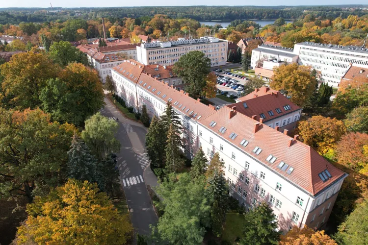 Kortowo widziane z góry