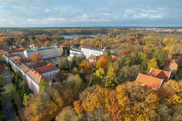 Kortowo widziane z góry