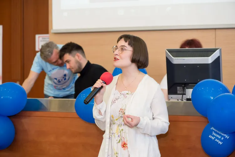 Julia Gadomska podczas Dni Humana 2023