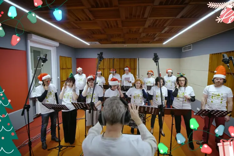 Kortowskie Święta 2023 - nagranie w studiu