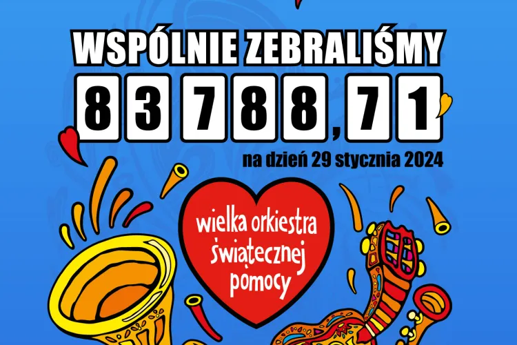 Zebrana kwota WOŚP na UWM