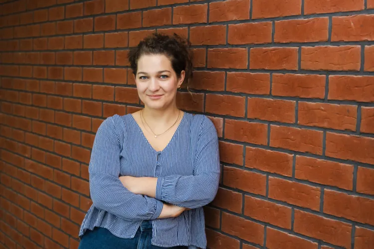 Dr Eliza Gładkowska z Wydziału Nauk Społecznych UWM