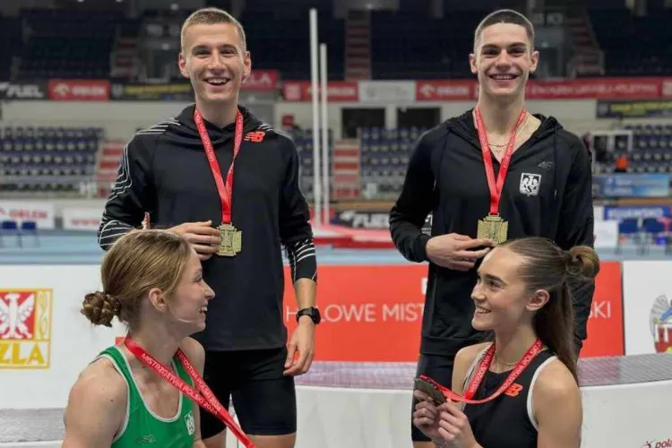 Sztafeta z UWM ze złotymi medalami