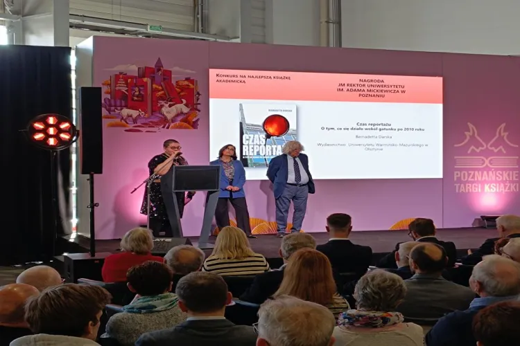 Rozdanie nagród - Poznańskie Targi Książki