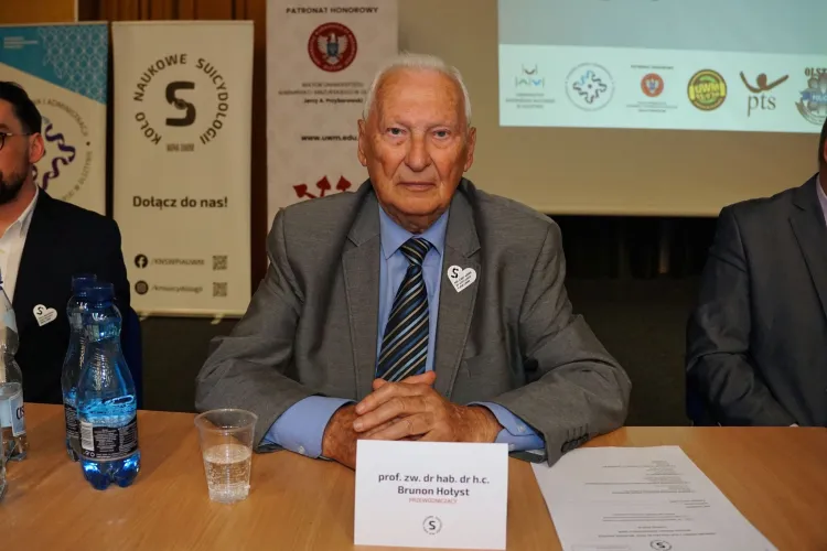  Prof. Brunon Hołyst / Fot. Hubert Lenkiewicz