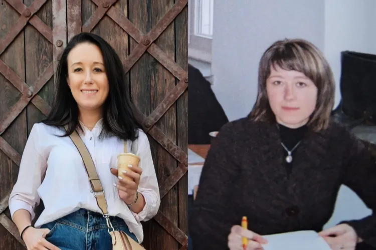 Joanna Dąbrowska-Kojtych, absolwentka UWM (obecnie i w czasie studiów)