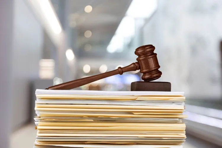 grafika, sala sądowa