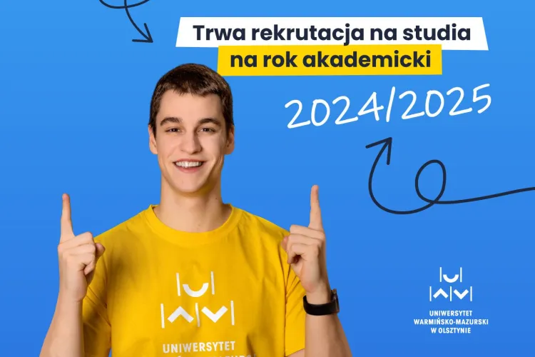 Rekrutacja na studia - grafika informacyjna