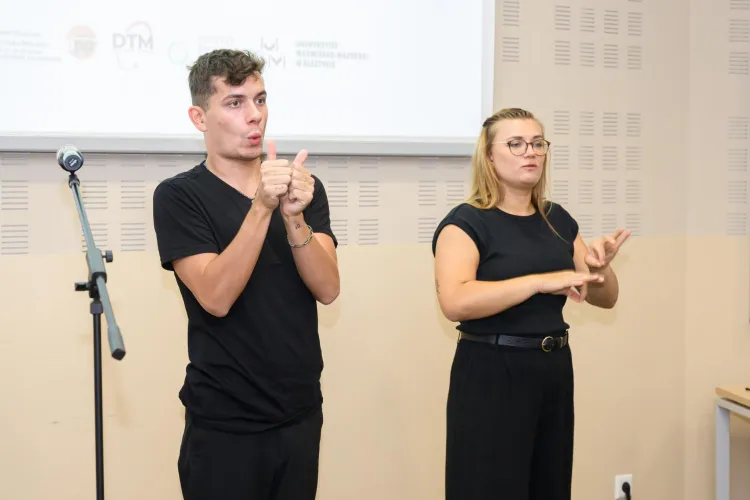 uczestnicy konferencji Deaf STEM Conference