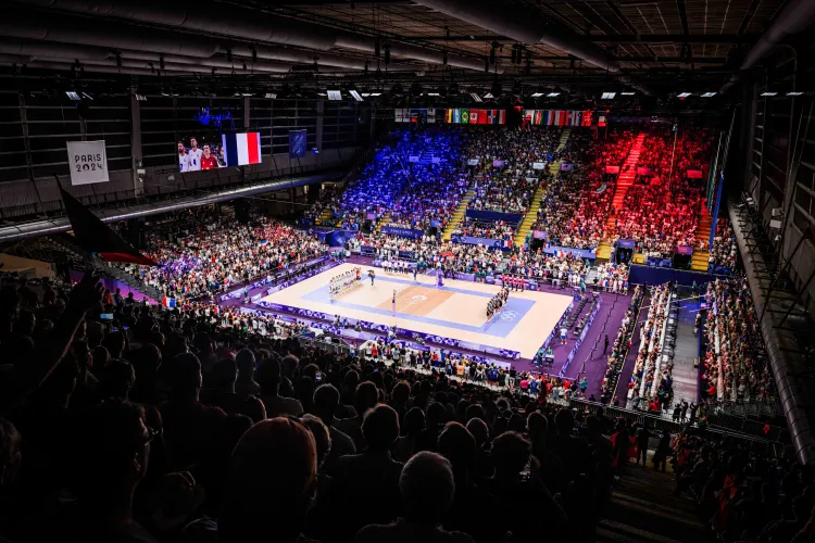arena rywalizacji siatkarek i siatkarzy podczas IO w Paryżu 