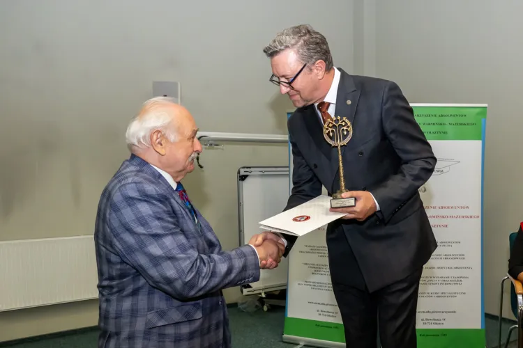 Prof. Jerzy Przyborowski i dr Bolesław Pilarek