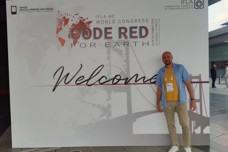 dr inż. Mariusz Antolak na konferencji w Stambule