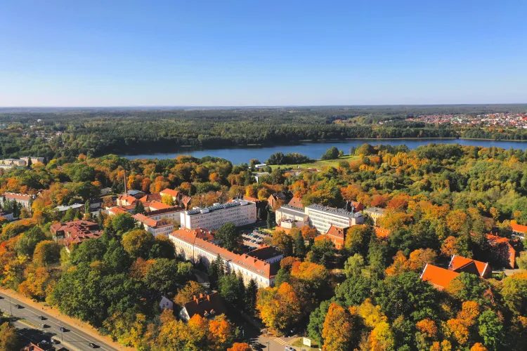 Kortowo z lotu ptaka