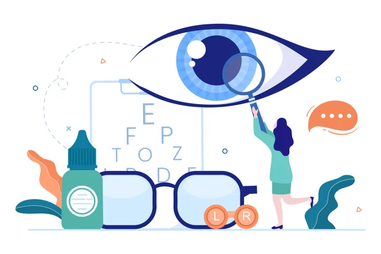 grafika okulistyczna 