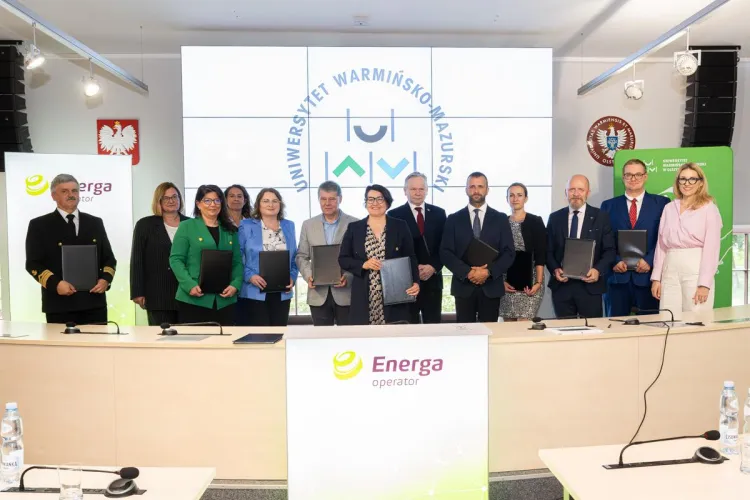 podpisanie porozumienia z firmą Energa-Operator SA 