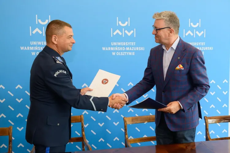 porozumienie pomiędzy UWM a policją