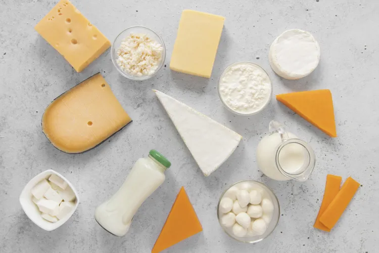 produkty mleczarskie