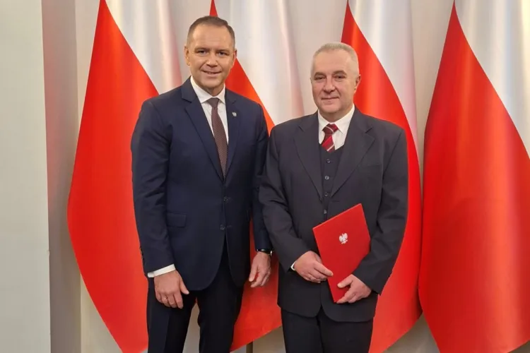 Prof. Jarosław Rubacha z prezydentem RP Karolem Nawrockim