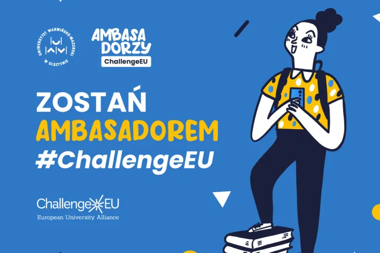 Zostań ambasadorem sojuszu ChallengeEU - grafika promocyjna
