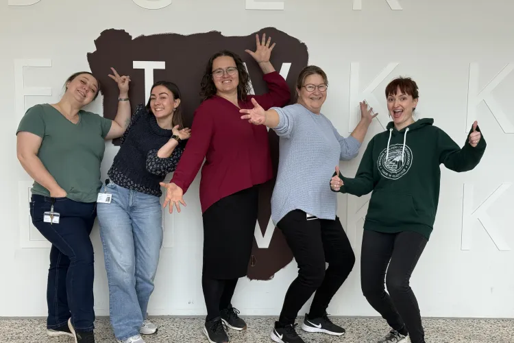 zespół badawczy w Danii 