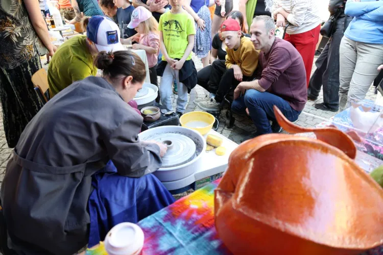 Piknik Sztuki, warsztaty garncarskie