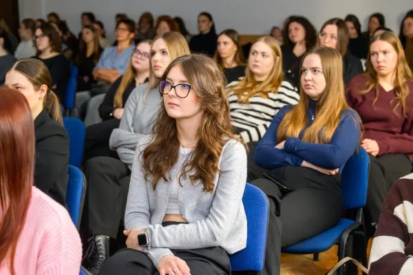 Uczestniczki II Warmińsko-Mazurskiego Seminarium dla Położnych i Studentów 