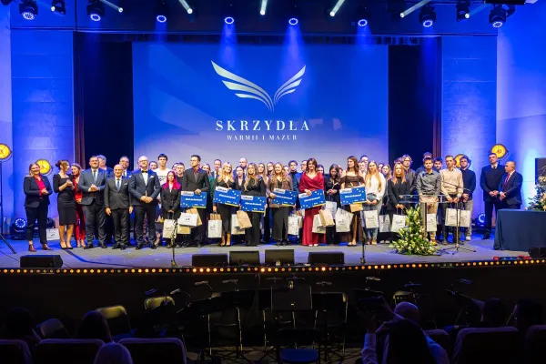 Gala Skrzydła Warmii i Mazur: wygrani i organizatorzy 