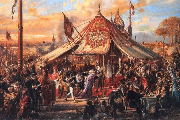 Obraz Jana Matejki Potęga Rzeczypospolitej u zenitu