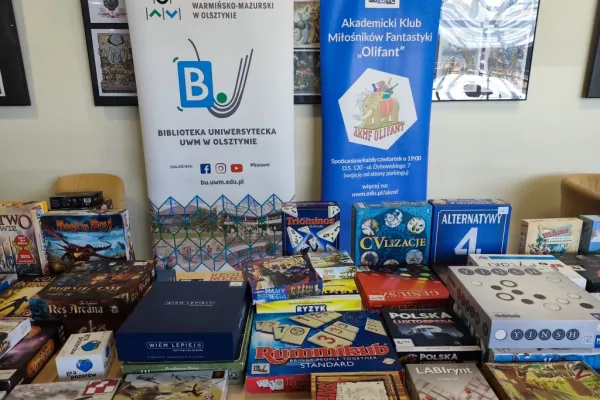 Gamegrinder w Bibliotece Uniwersyteckiej UWM 