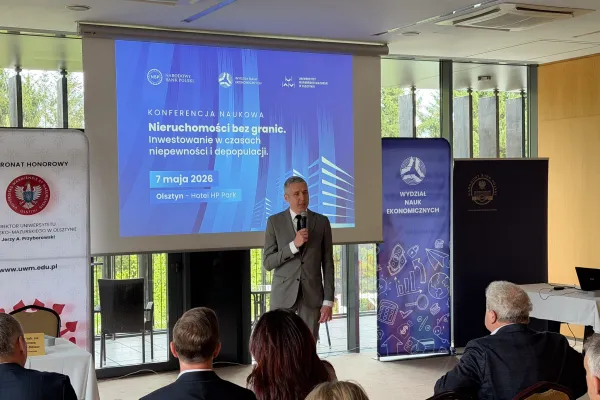 Prowadzący wydarzenie Nieruchomości bez granic 